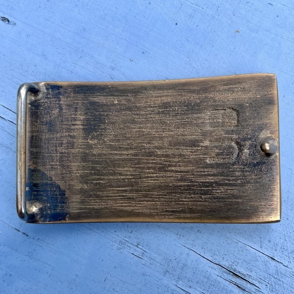 Austin Healey Brass UB Vintage Belt Buckle - Picture 2 of 3